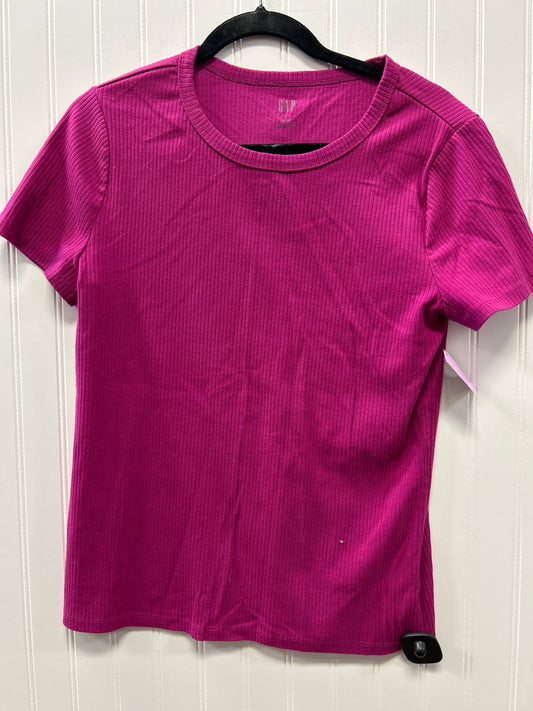 Top Ss Basic By Gap In Pink, Size:L