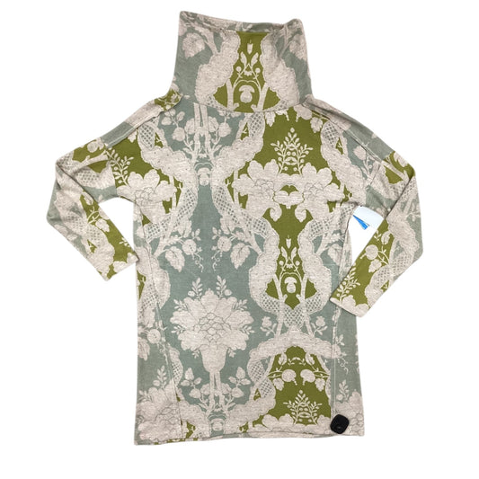 Dress Casual Short By Anthropologie In Blue & Green, Size:M