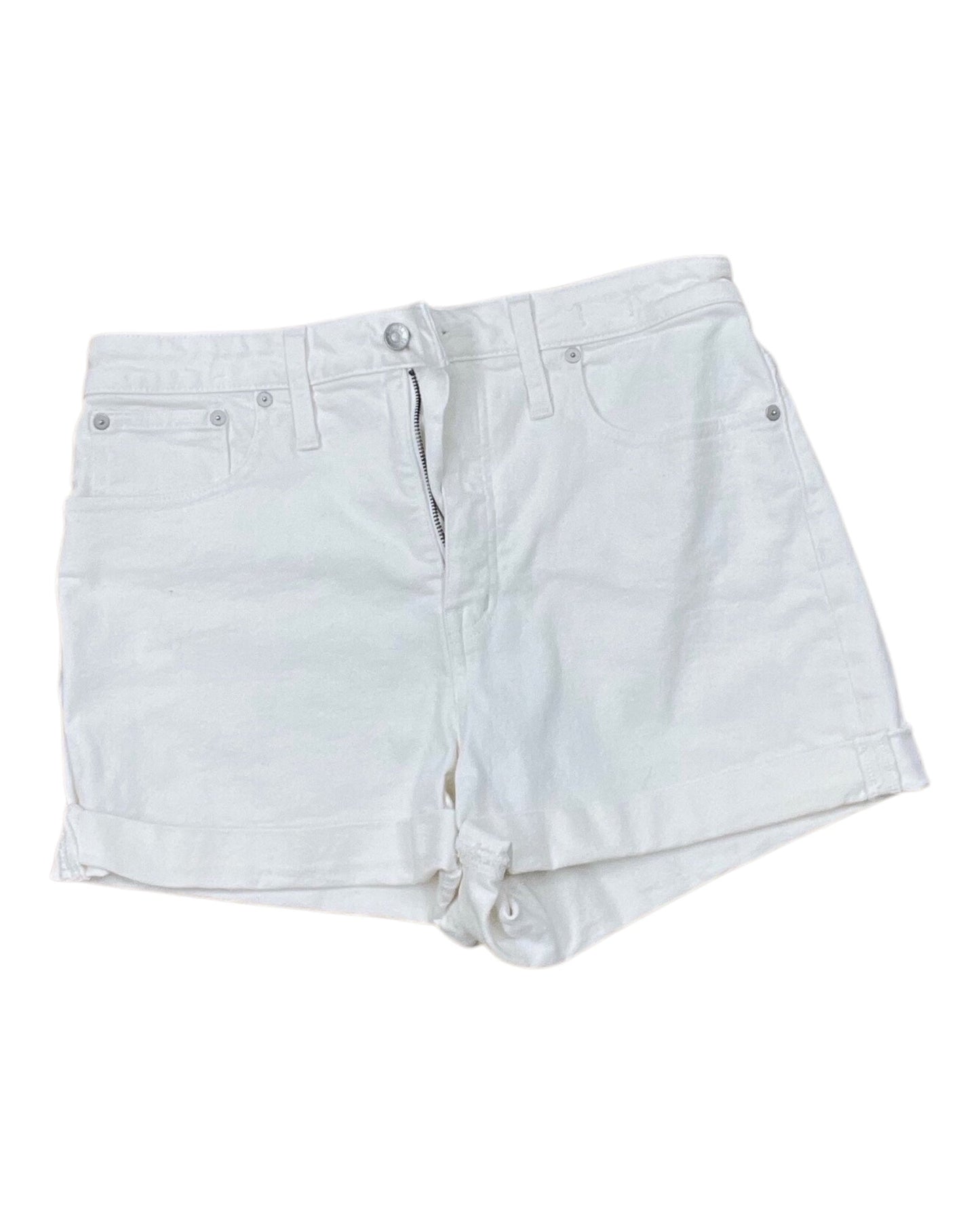 Shorts By Madewell In Cream, Size:10