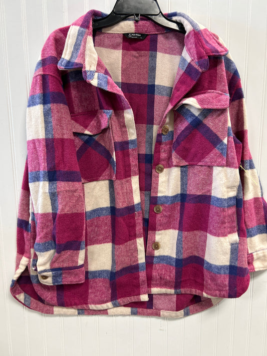 Jacket Fleece By Members Mark In Pink, Size:Xl