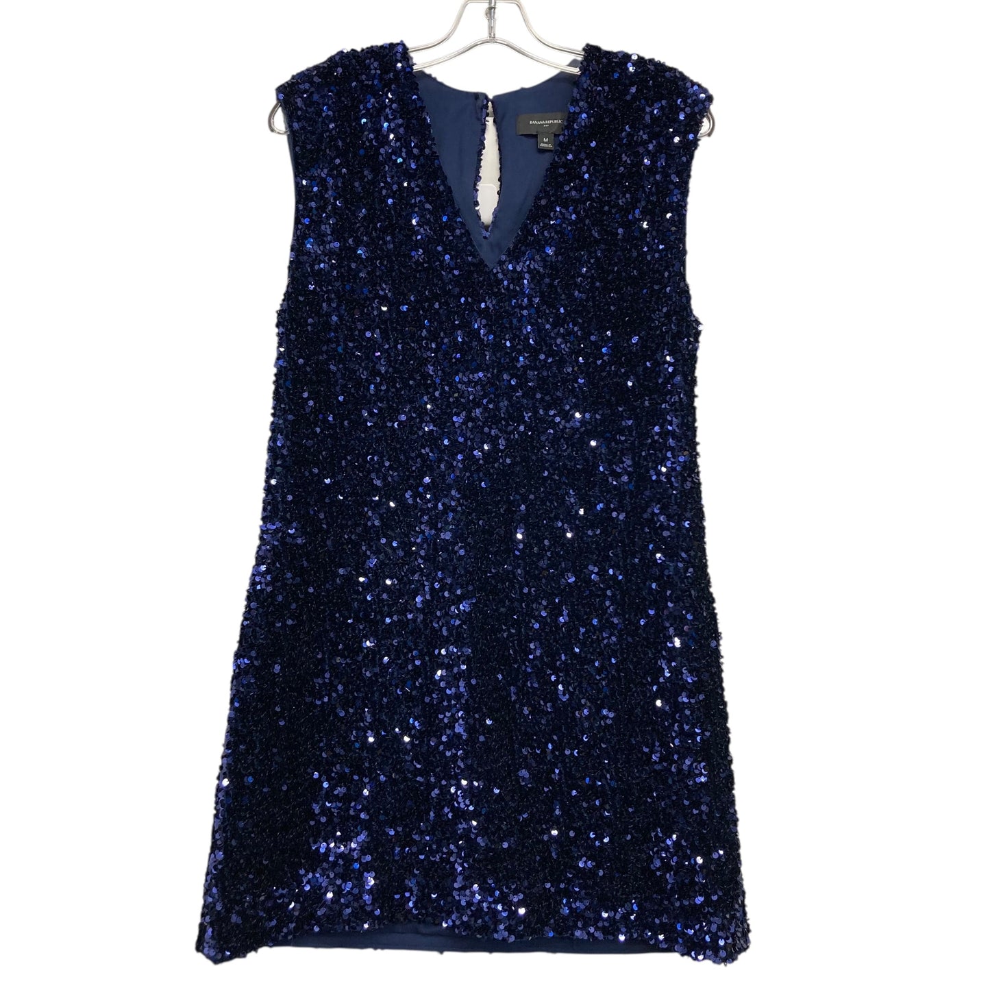 Dress Party Short By Banana Republic In Blue, Size:M