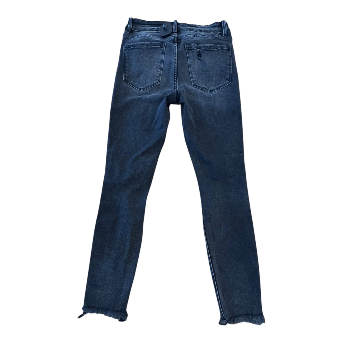 Jeans Skinny By Flying Monkey In Black Denim, Size:2