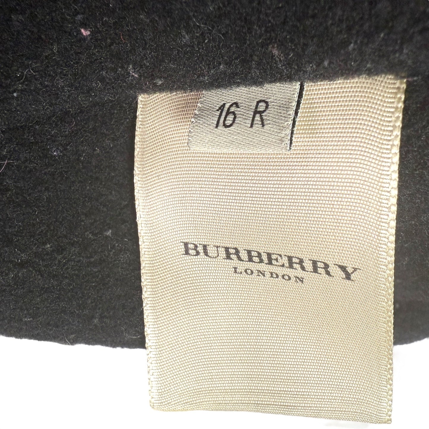 Nova Check Layered Hooded Car Coat with Detachable Lining Luxury Designer By Burberry In Black, Size: 16