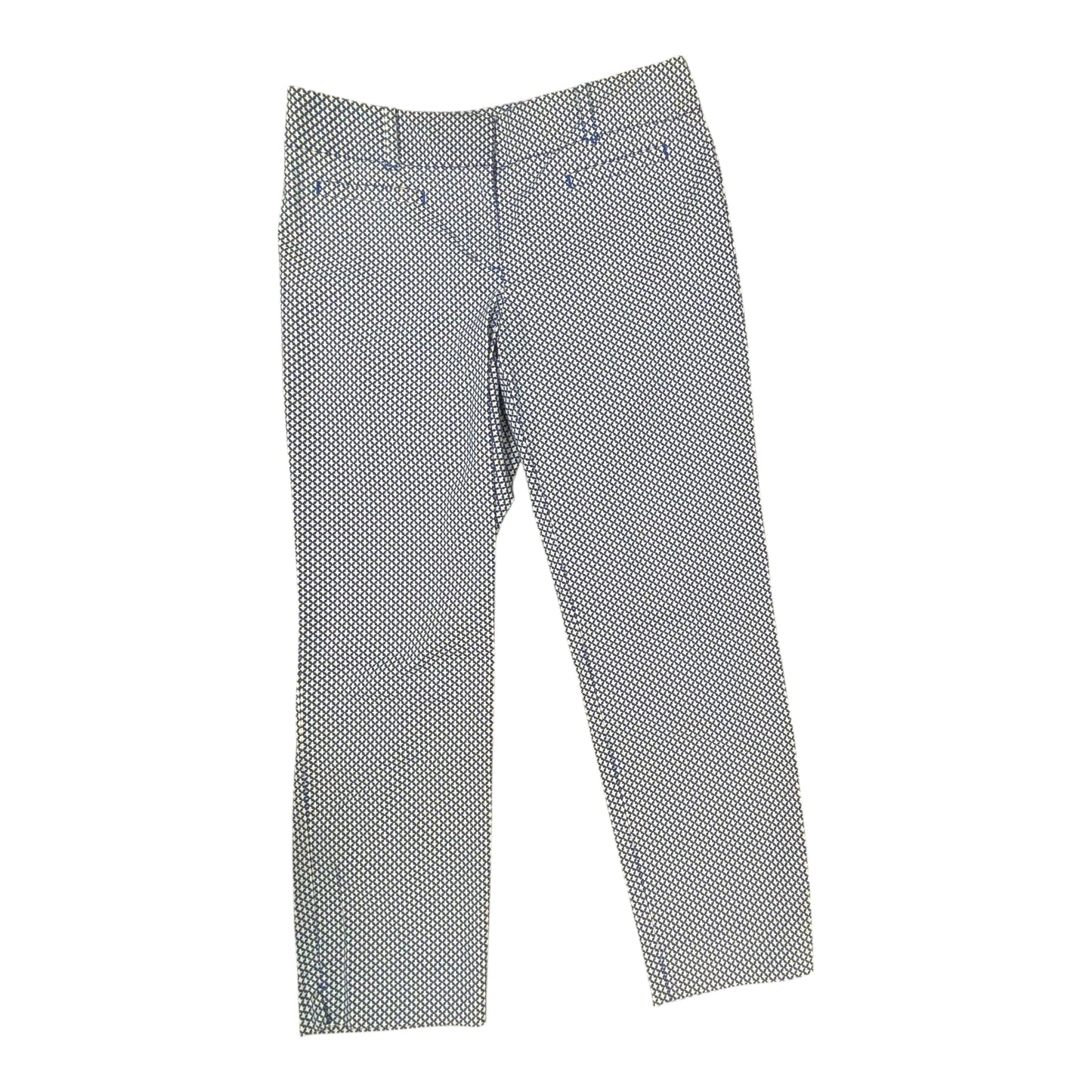 Pants Dress By Ann Taylor In Blue & White, Size:2