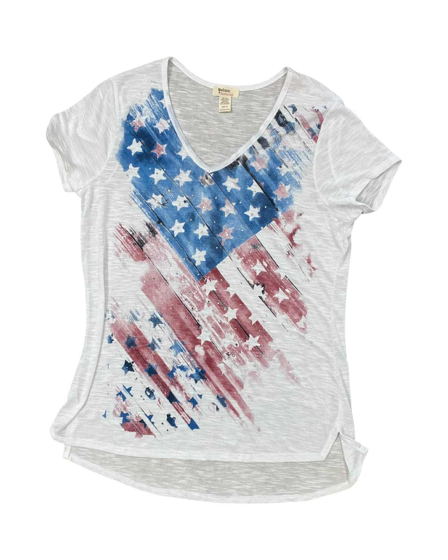 Top Ss By Clothes Mentor In White, Size:Xl