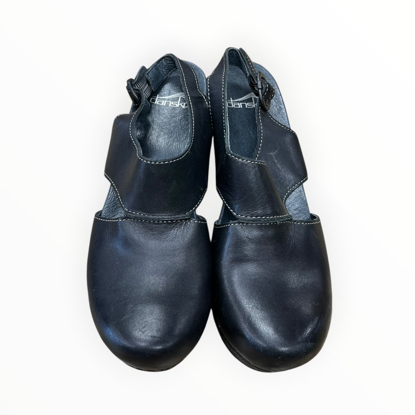 Shoes Heels Block By Dansko In Black, Size:7.5