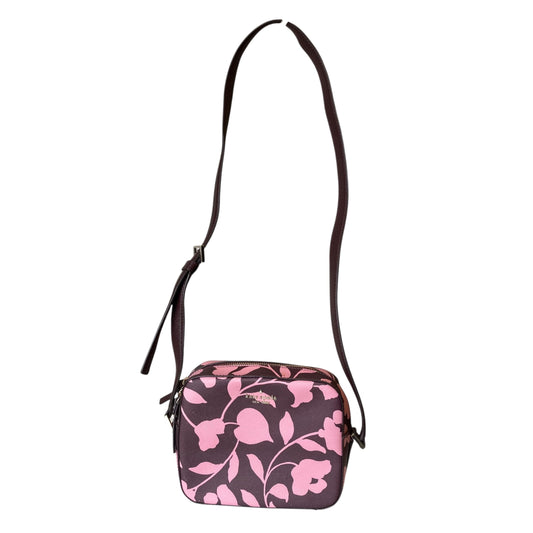 Crossbody Designer By Kate Spade In Maroon, Size:Medium