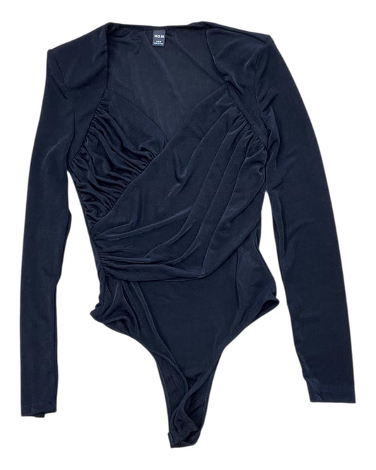 Bodysuit By Clothes Mentor In Black, Size:M