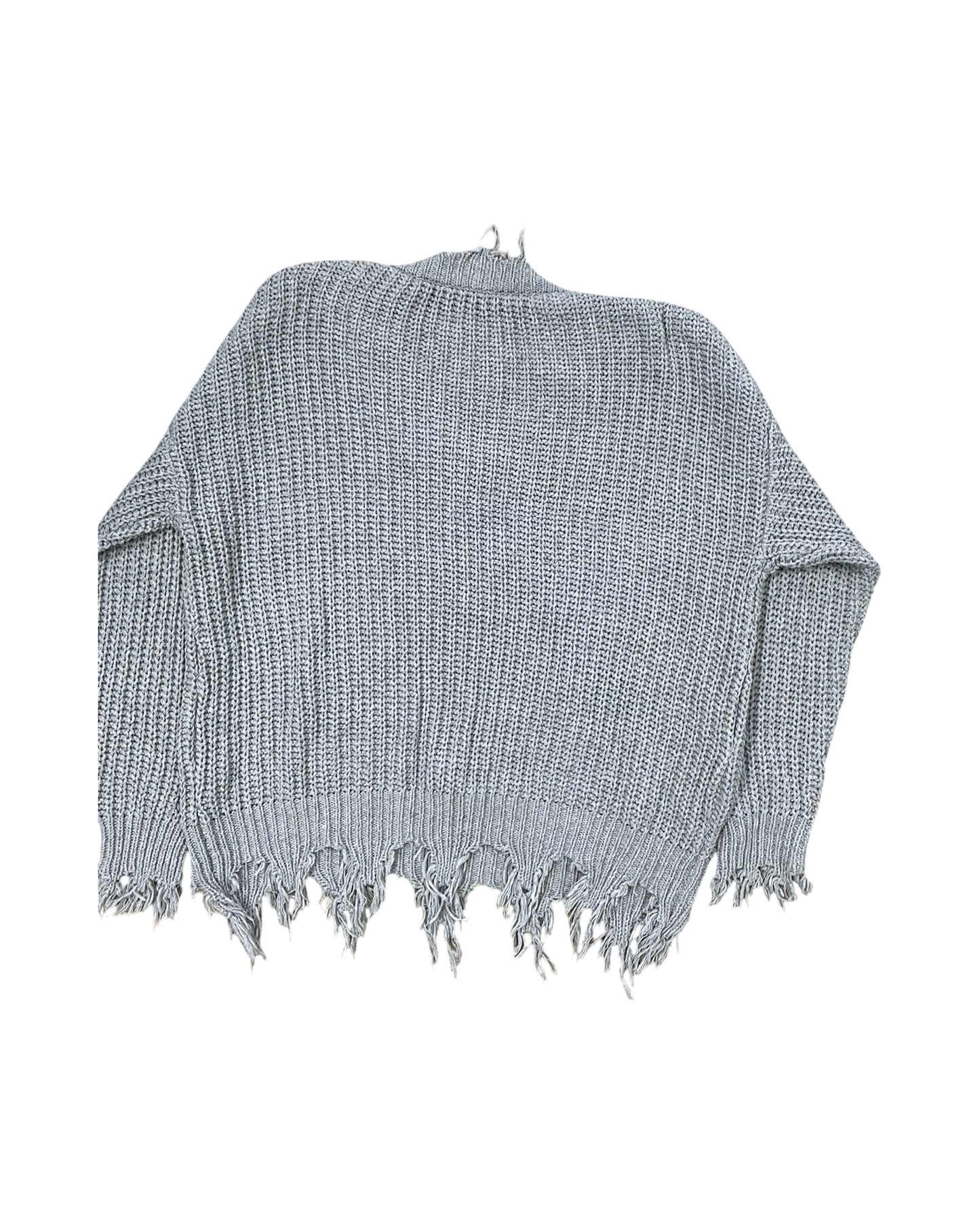 Sweater By Clothes Mentor In Grey, Size:Xl