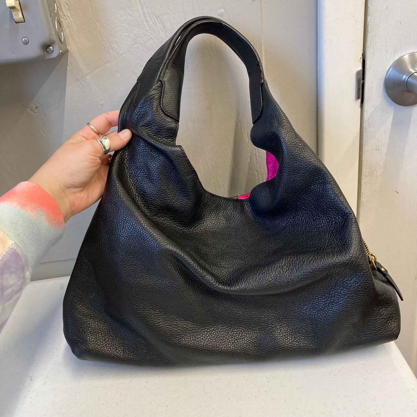 Handbag Designer By Kate Spade In Black, Size:Large