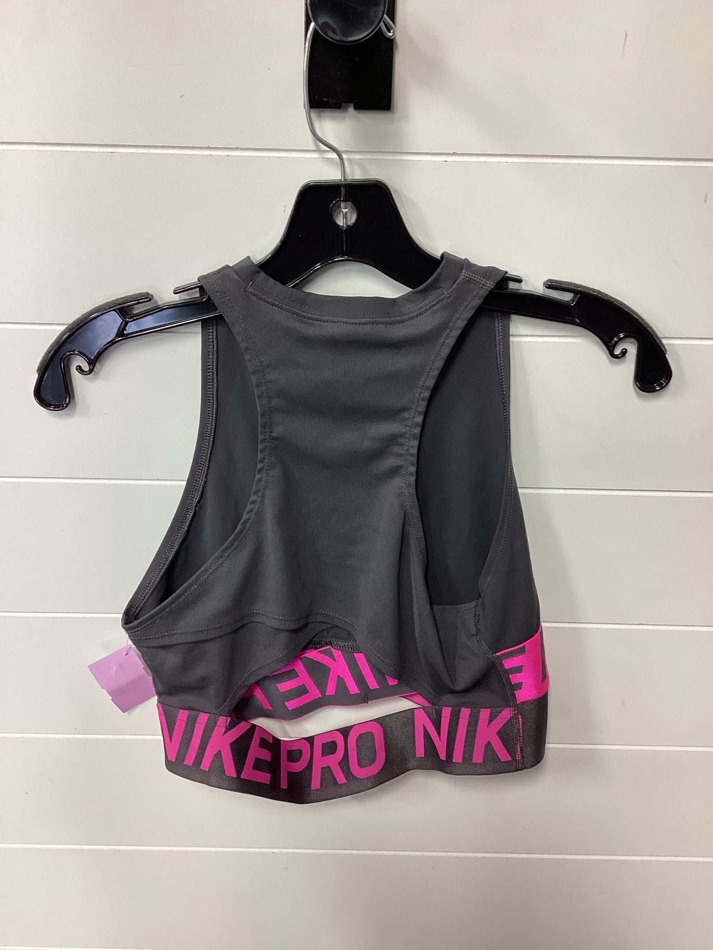 Athletic Tank Top By Nike Apparel In Grey, Size:M