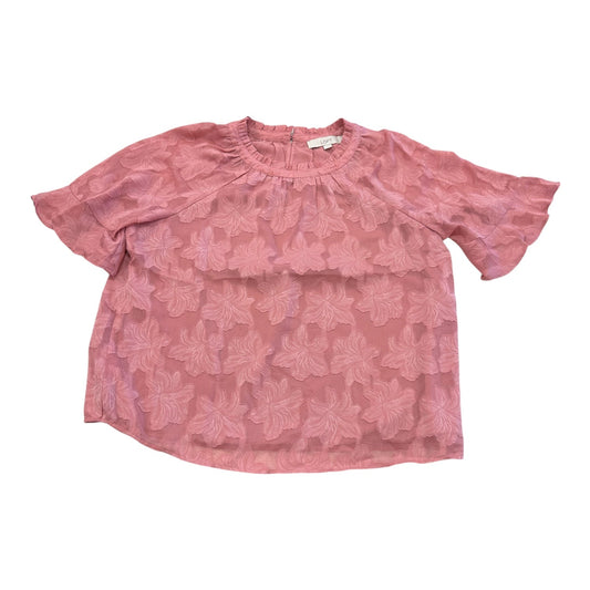 Top Ss By Loft In Pink, Size:S