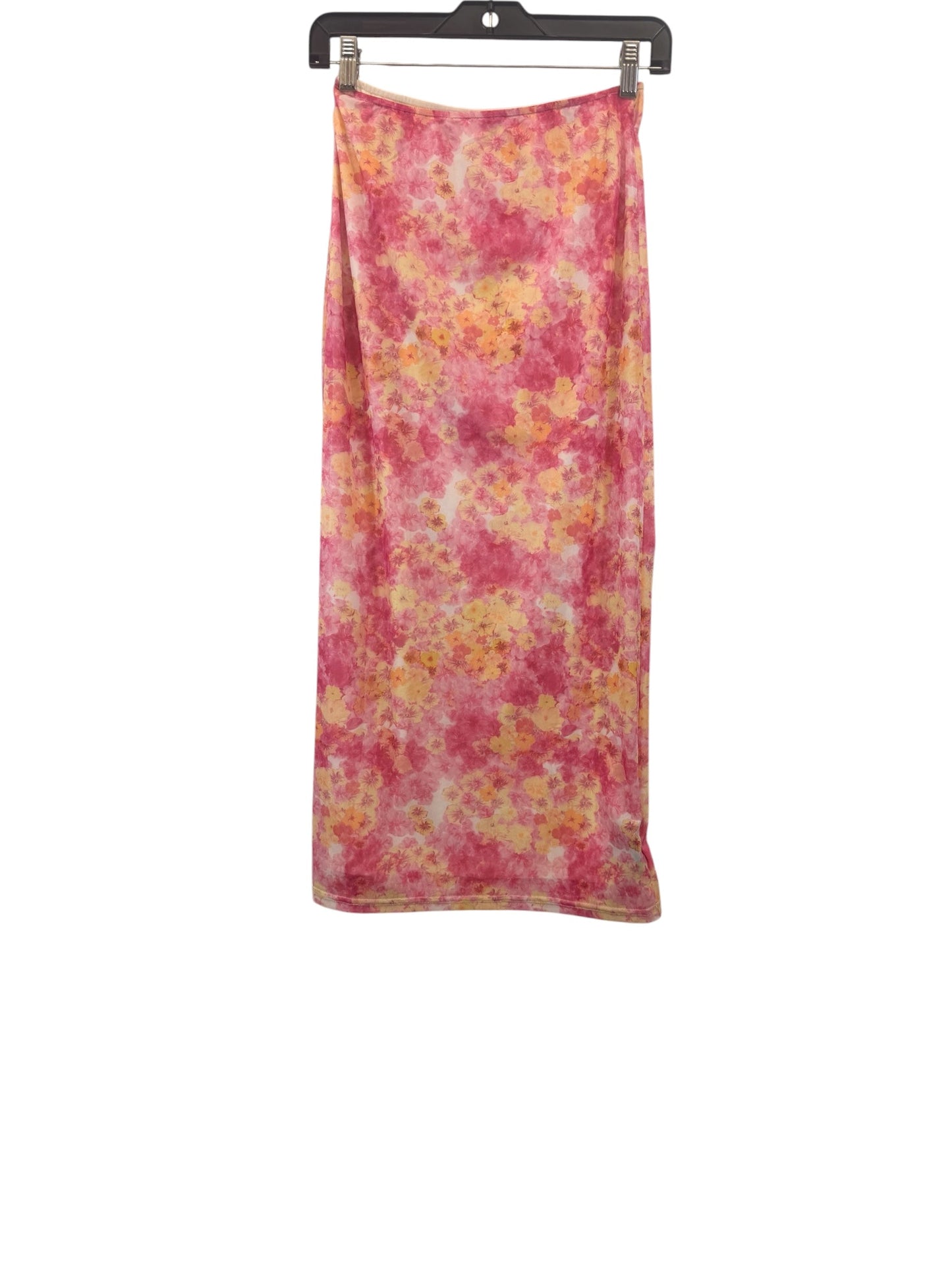 Skirt Maxi By Edit By Nine In Floral Print, Size: S