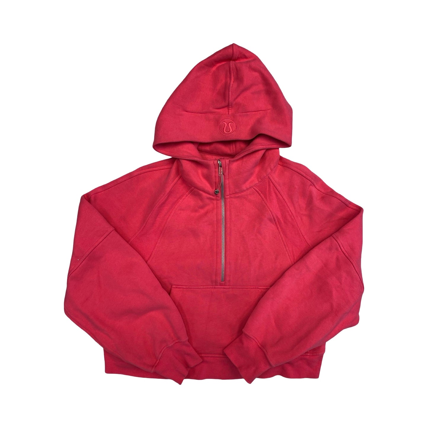 Athletic Sweatshirt Hoodie By Lululemon In Pink