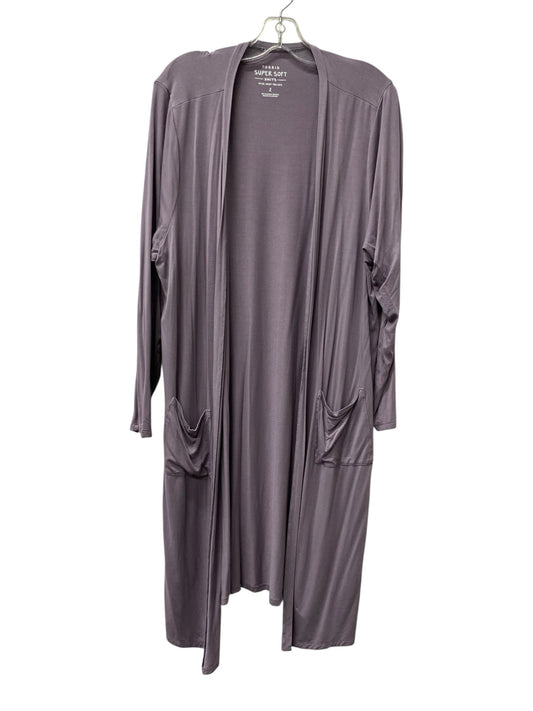 Cardigan By Torrid In Purple, Size:2X