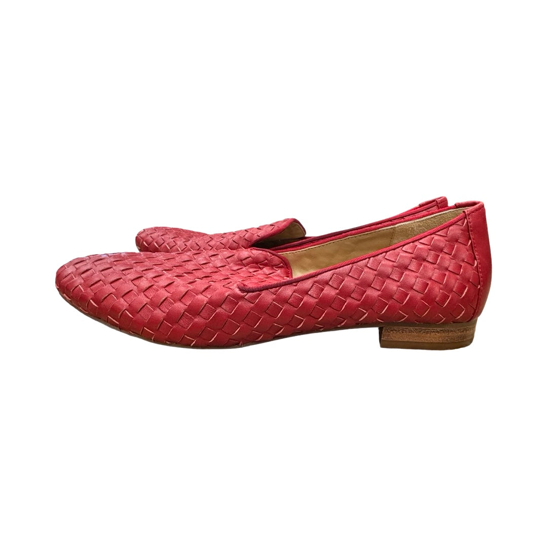 Shoes Flats By TROTTERS In Red, Size:9.5
