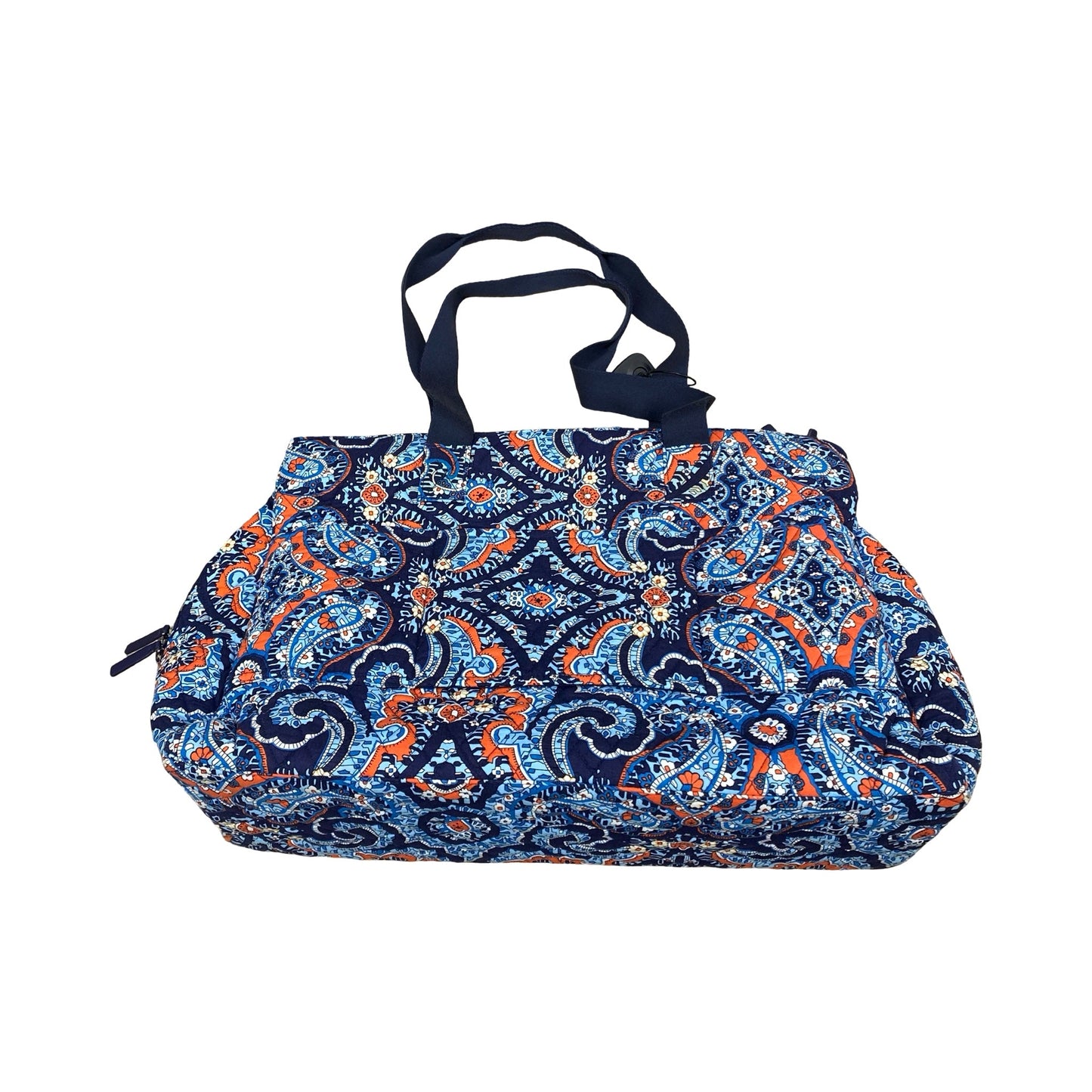 Duffle And Weekender By Vera Bradley In Blue & Orange, Size:Medium