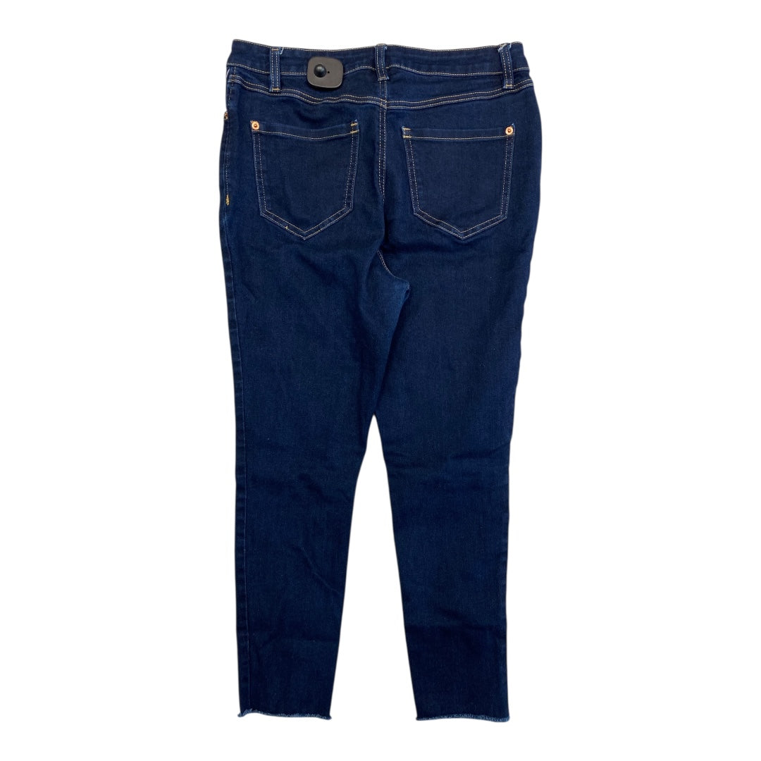 Jeans Skinny By Inc In Blue Denim, Size:10