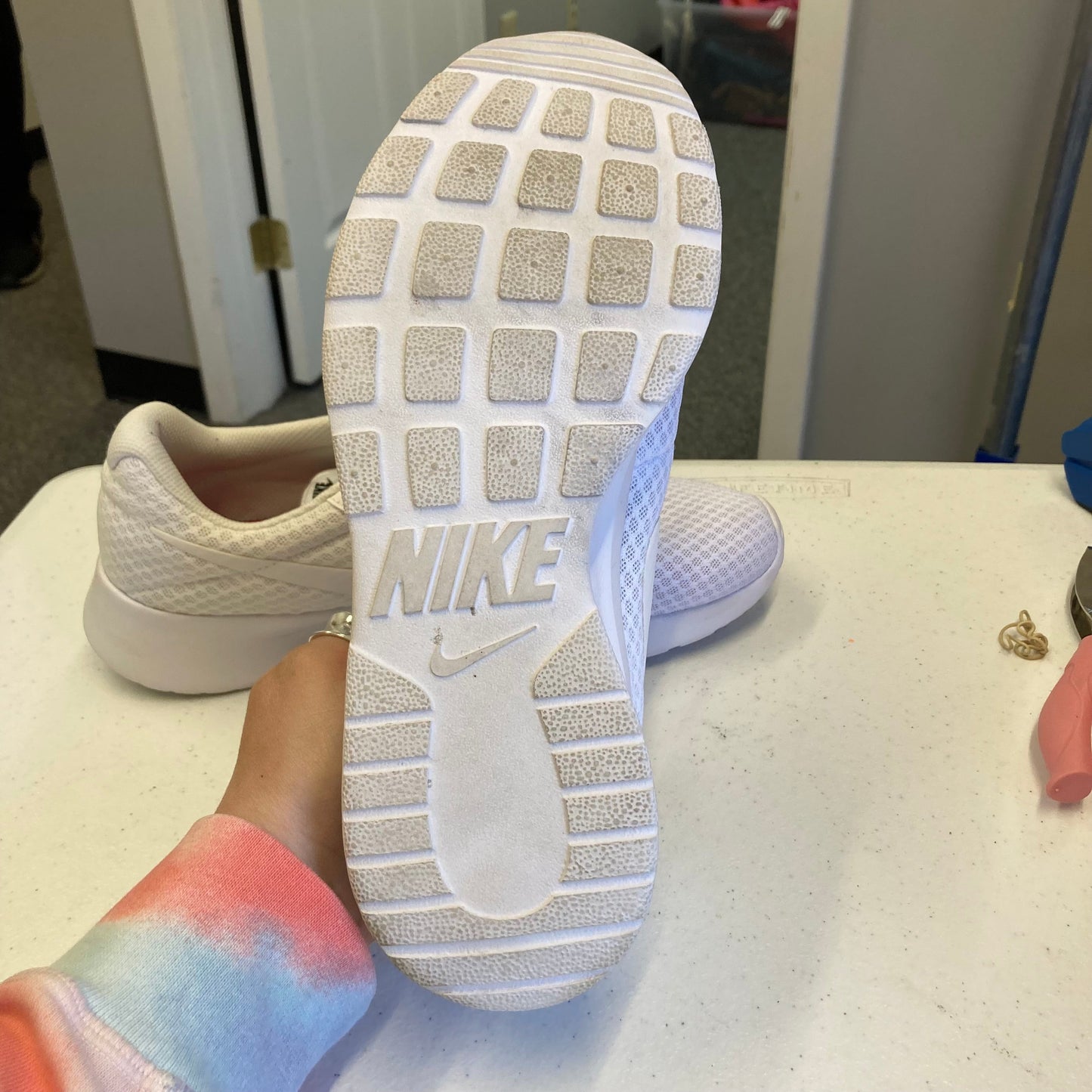 Shoes Athletic By Nike In White, Size:9