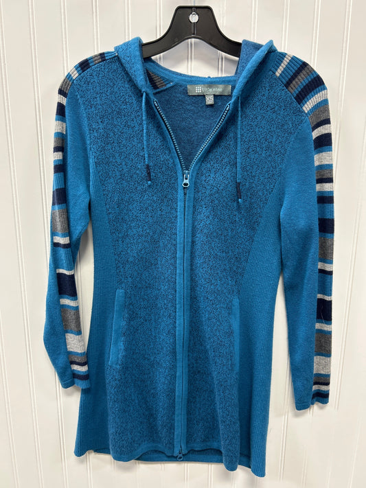 Athletic Jacket By Title Nine In Blue, Size:Xs