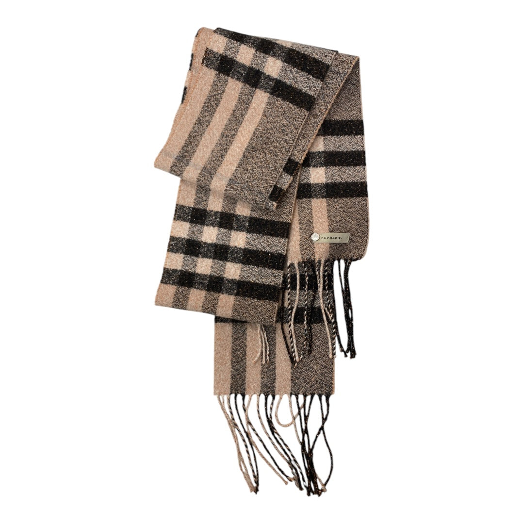 Scarf Luxury Designer By Burberry In Multi