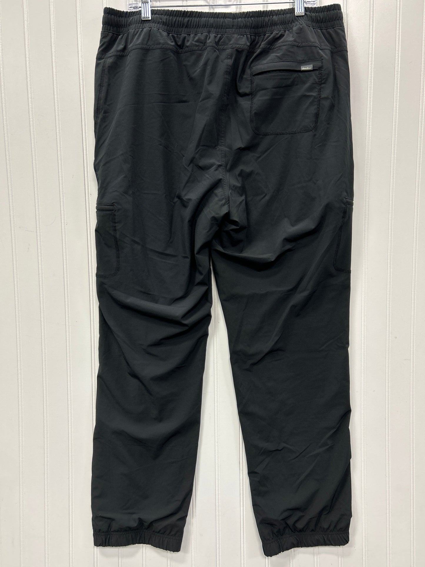 Athletic Pants By Eddie Bauer In Black, Size:16