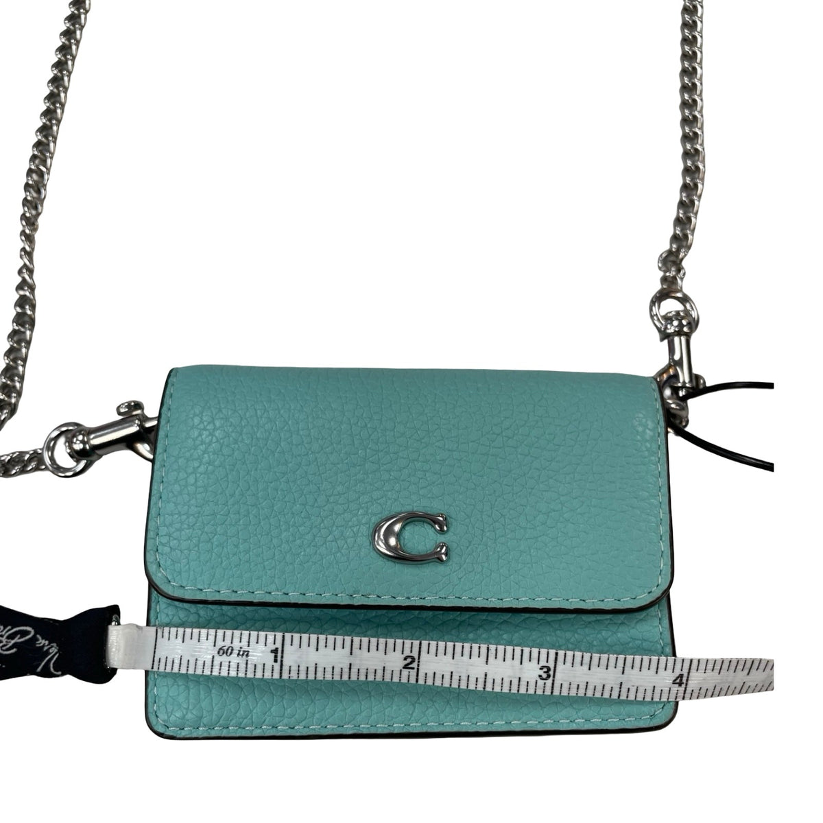 Wallet Designer By Coach In Blue, Size:Small