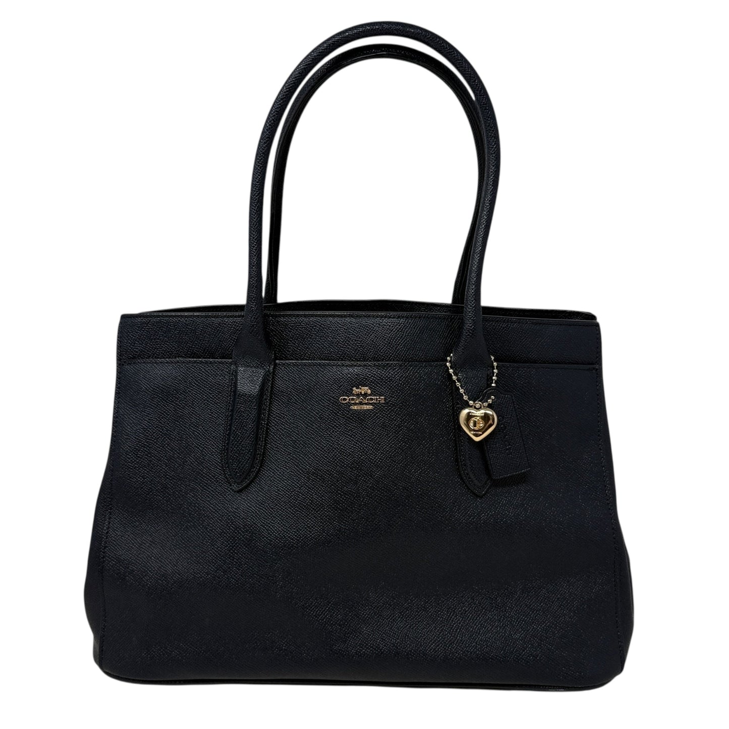 Bailey Crossgrain Carryall Tote Designer By Coach, Size: Medium