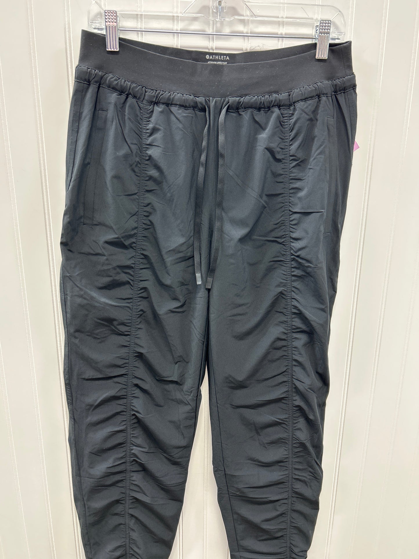 Athletic Pants By Athleta In Black, Size:10L