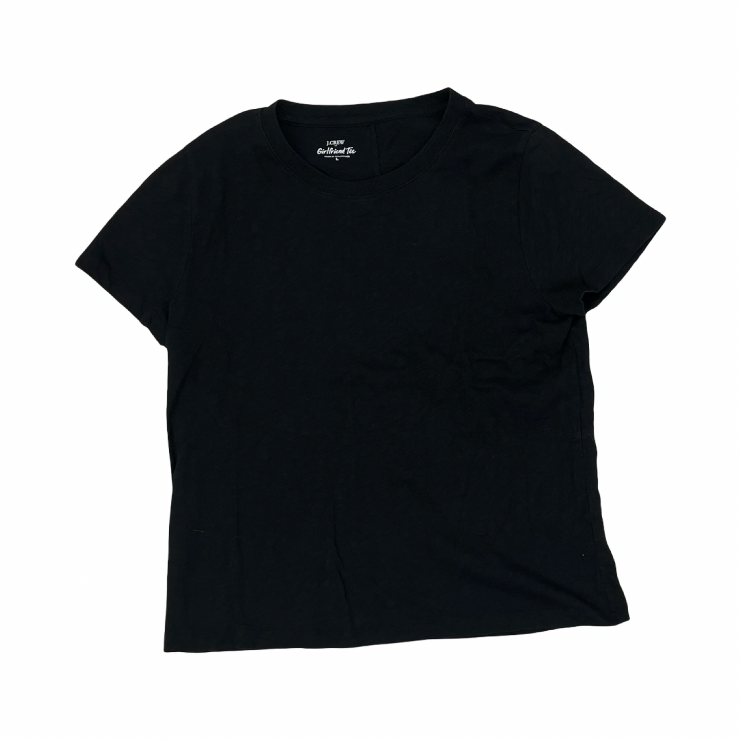 Top Ss Basic By J. Crew In Black, Size:L