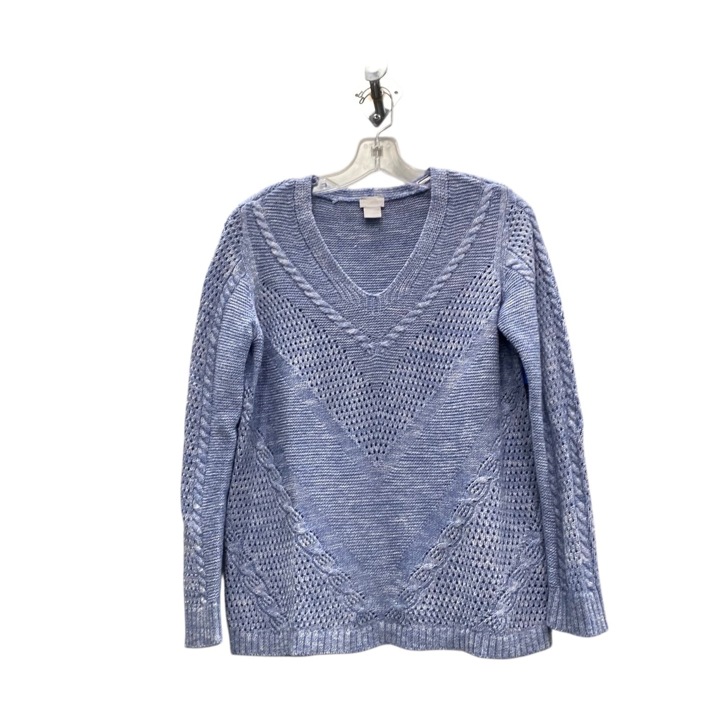 Sweater By Chicos In Blue, Size:S