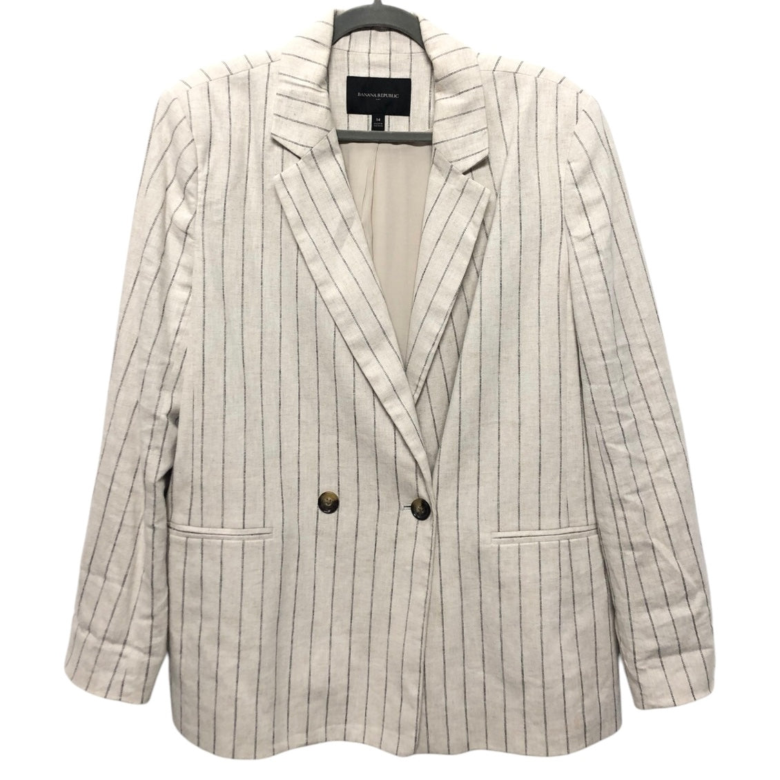 BLAZER by BANANA REPUBLIC In CREAM, Size: 14