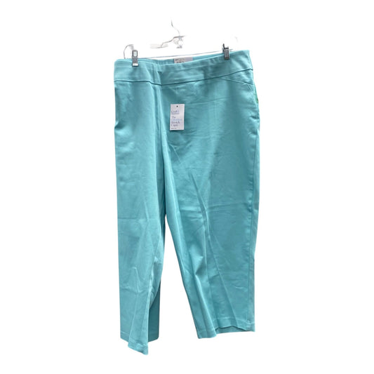 Pants Dress By Croft And Barrow In Teal, Size:26