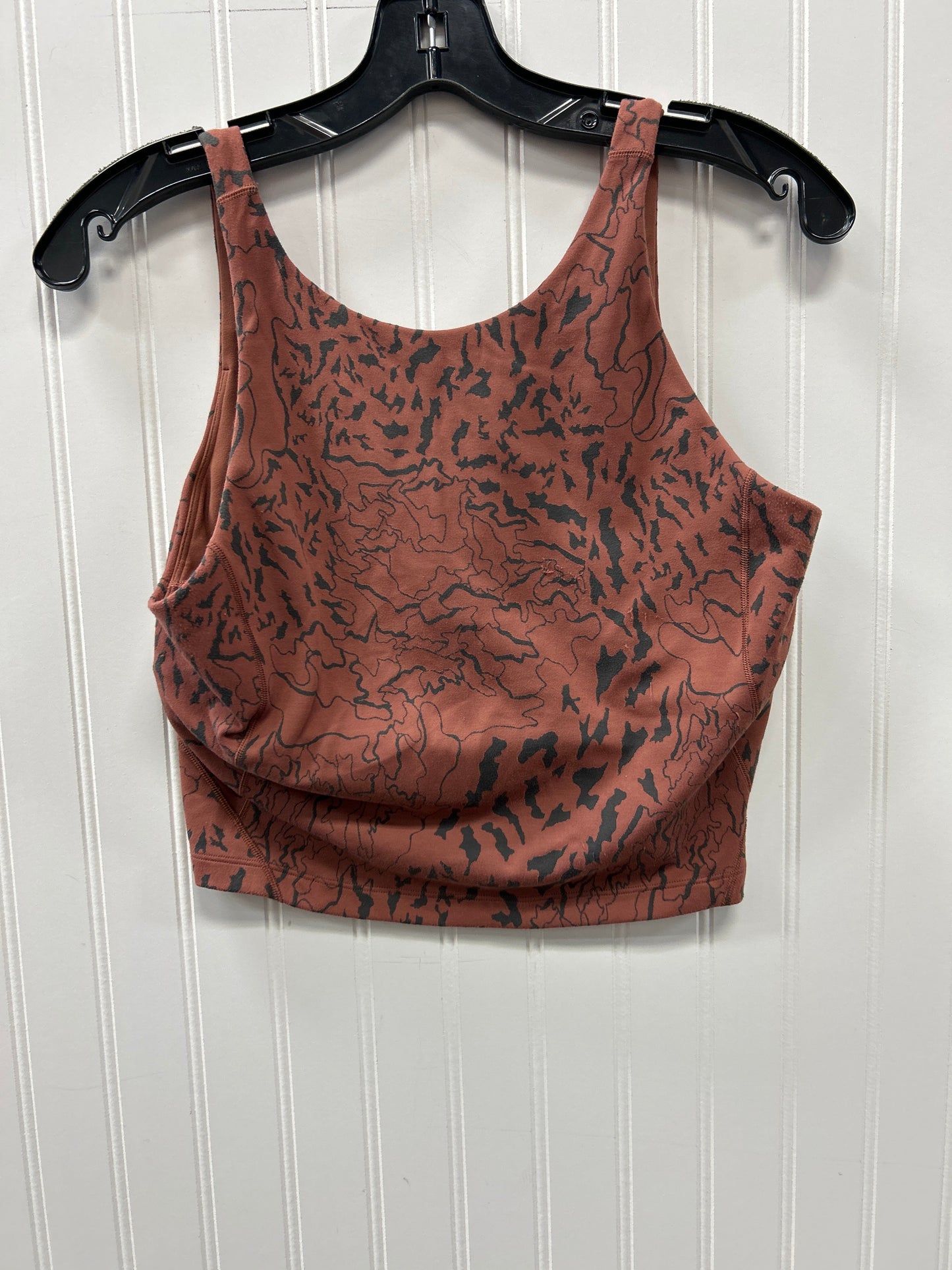 Athletic Tank Top By Lululemon In Tan, Size:10