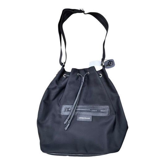 Handbag Designer By Longchamp In Black, Size:Large
