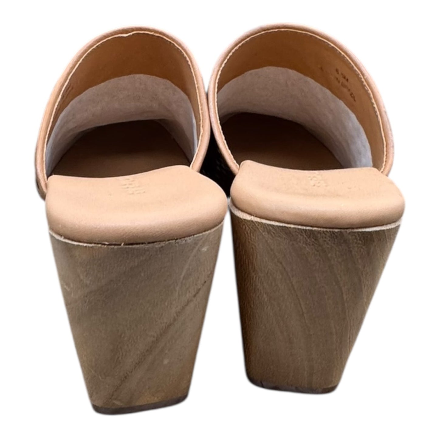 Shoes Heels Block By Everlane In Tan, Size:8.5