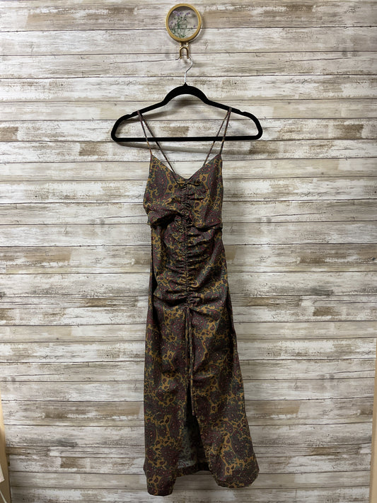 Dress Party Midi By Cma In Paisley Print, Size:0