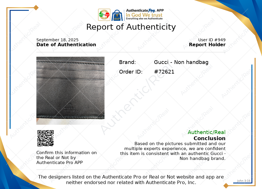 WALLET LUXURY DESIGNER by GUCCI In BLACK, Size: SMALL