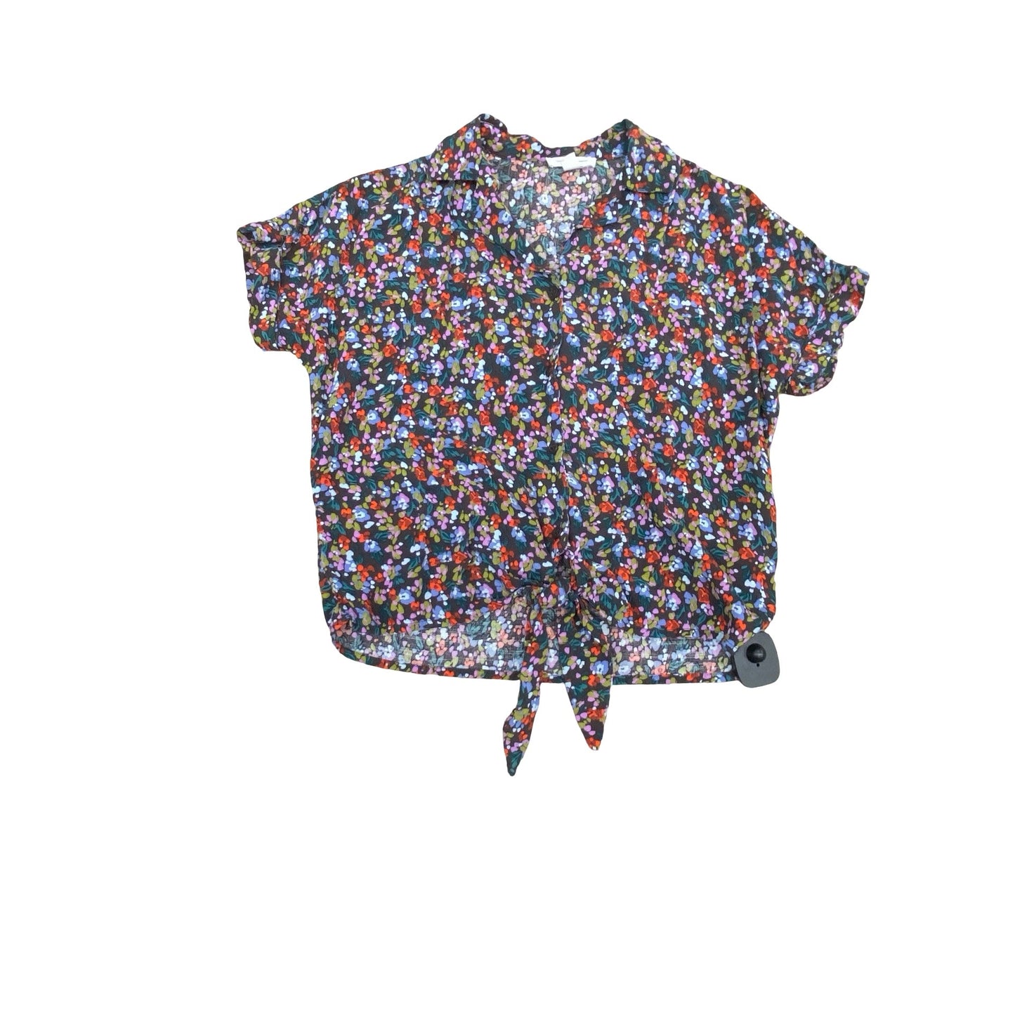 Top Ss By Beachlunchlounge In Floral Print, Size:Xs