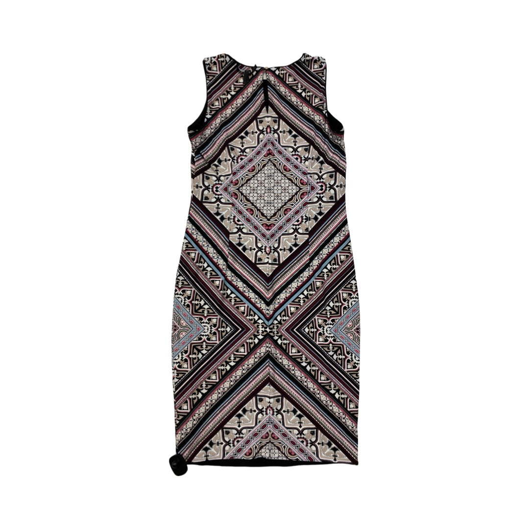 Dress Casual Midi By White House Black Market In Multi, Size:M
