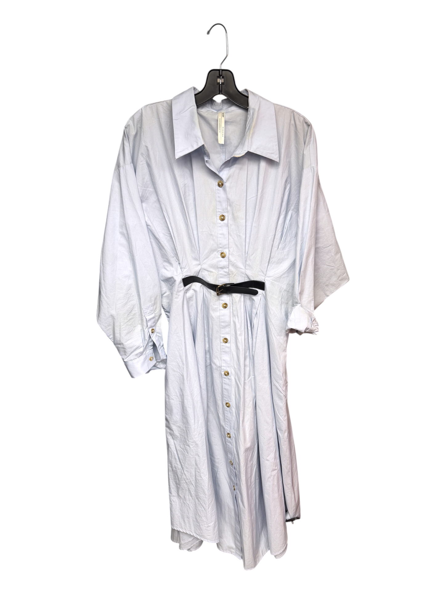 Dress Casual Maxi By Anthropologie In Blue, Size: 12