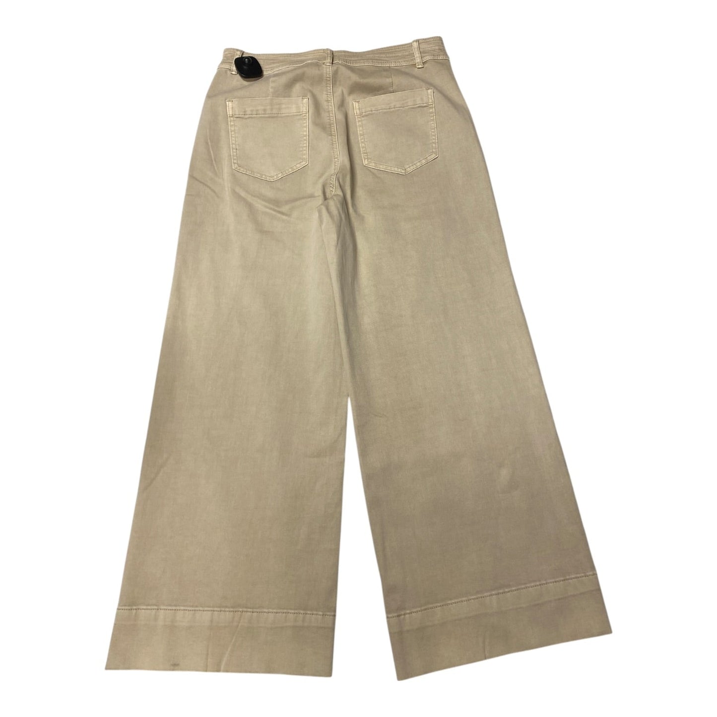 Pants Wide Leg By Cmc In Tan, Size:6