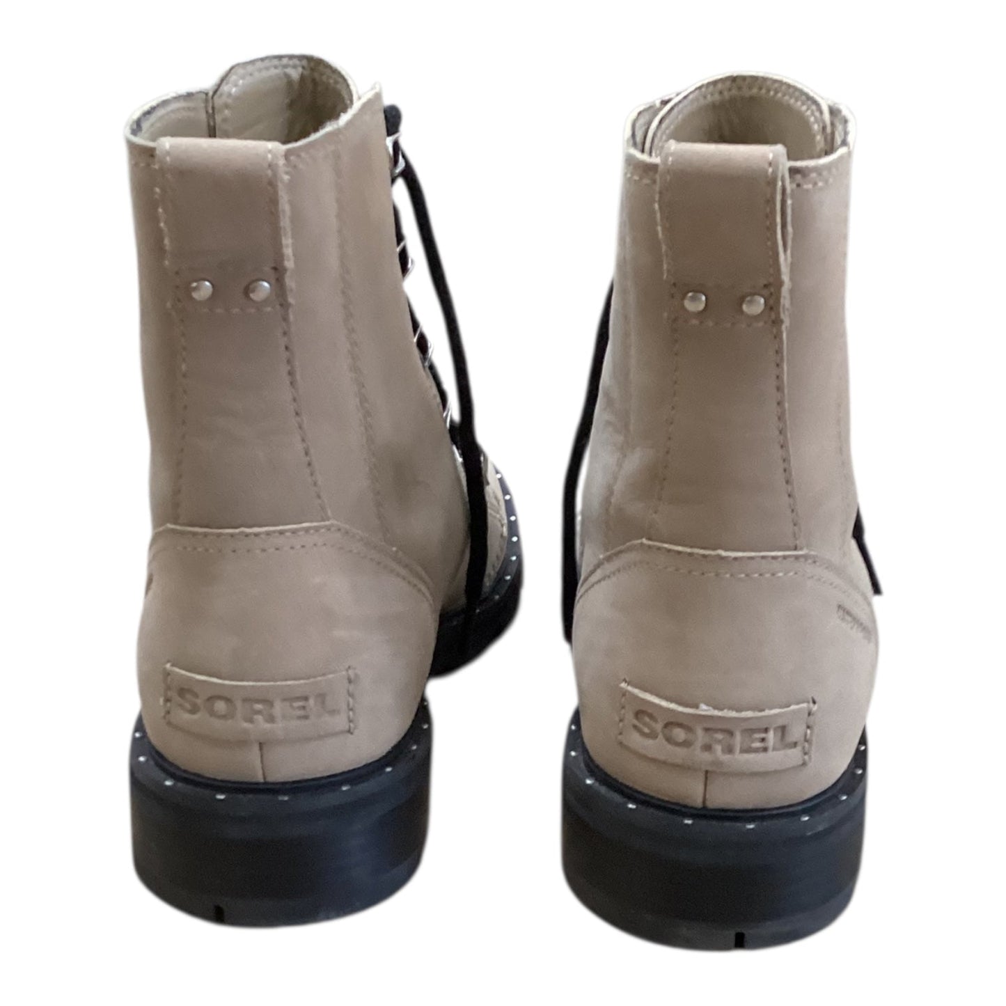 Boots Ankle Flats By Sorel In Tan, Size:9