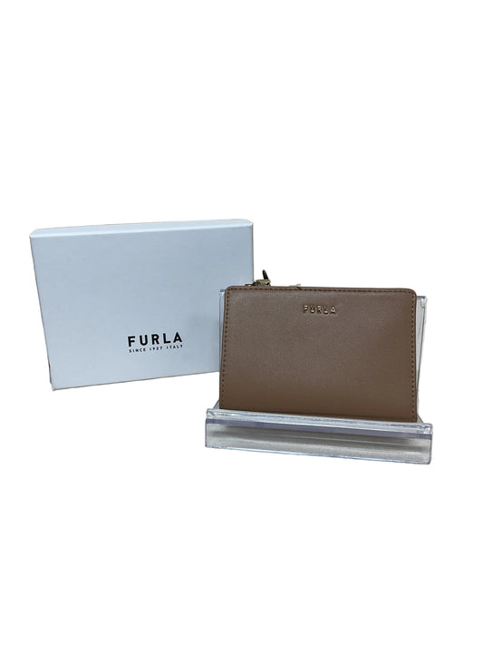 Wallet Luxury Designer By Furla In Tan, Size:Small