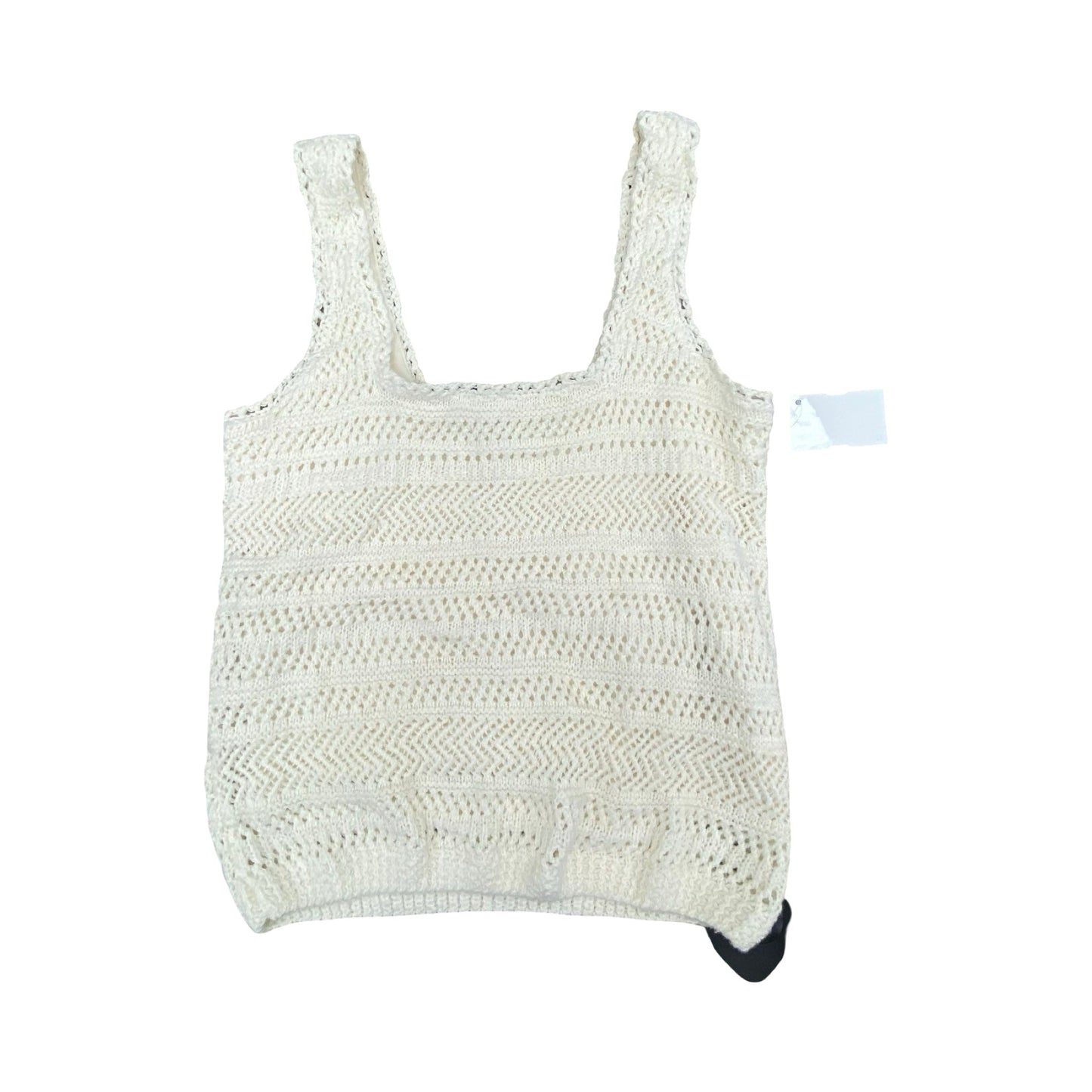 Top Sleeveless By Abercrombie And Fitch In Cream, Size:Xs