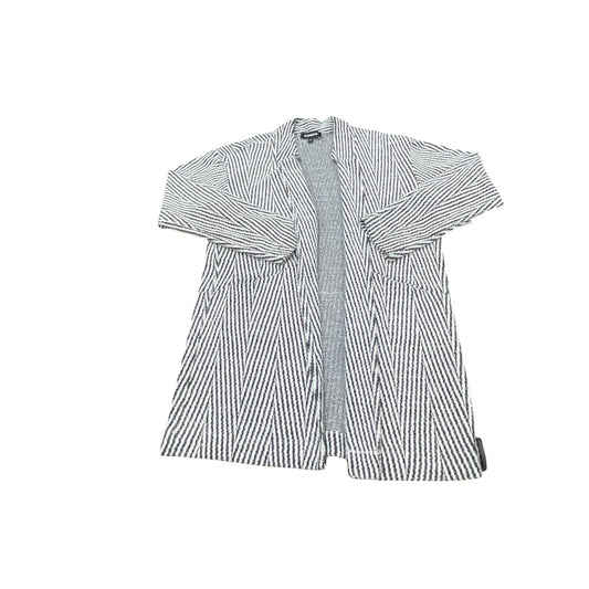 Sweater Cardigan By Express In Black & White, Size:S