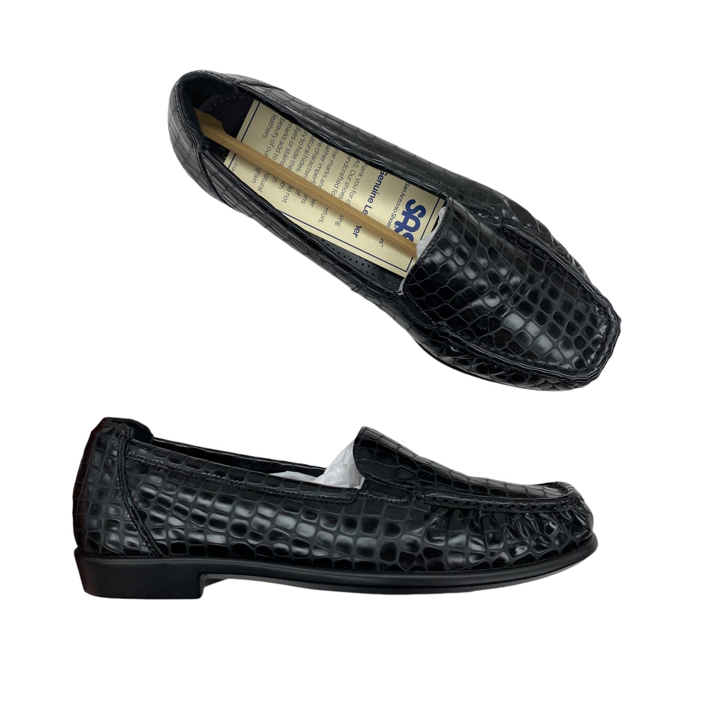 Shoes Flats By Sas In Black, Size:8