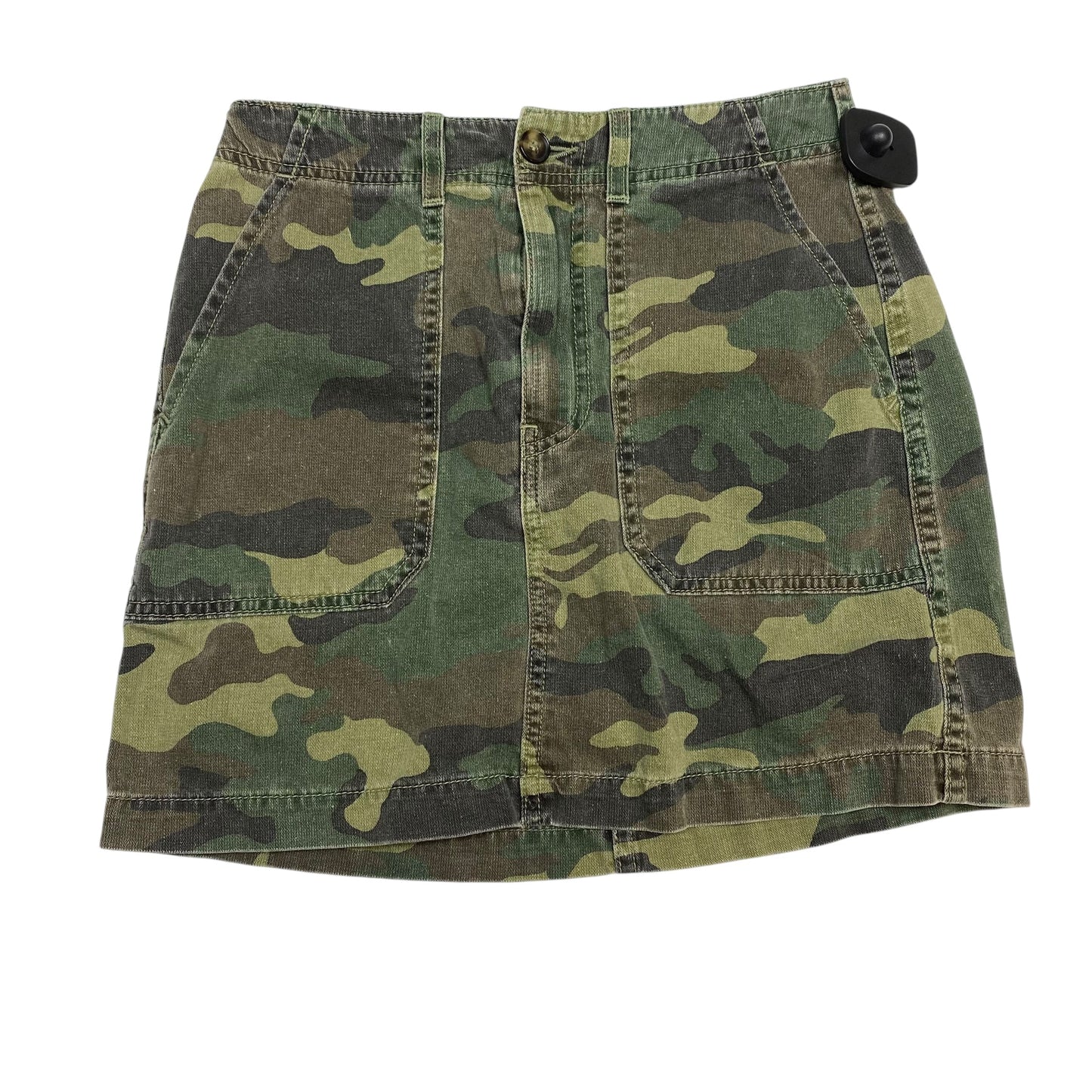 Skirt Mini & Short By Sundry In Camouflage Print, Size:Xs