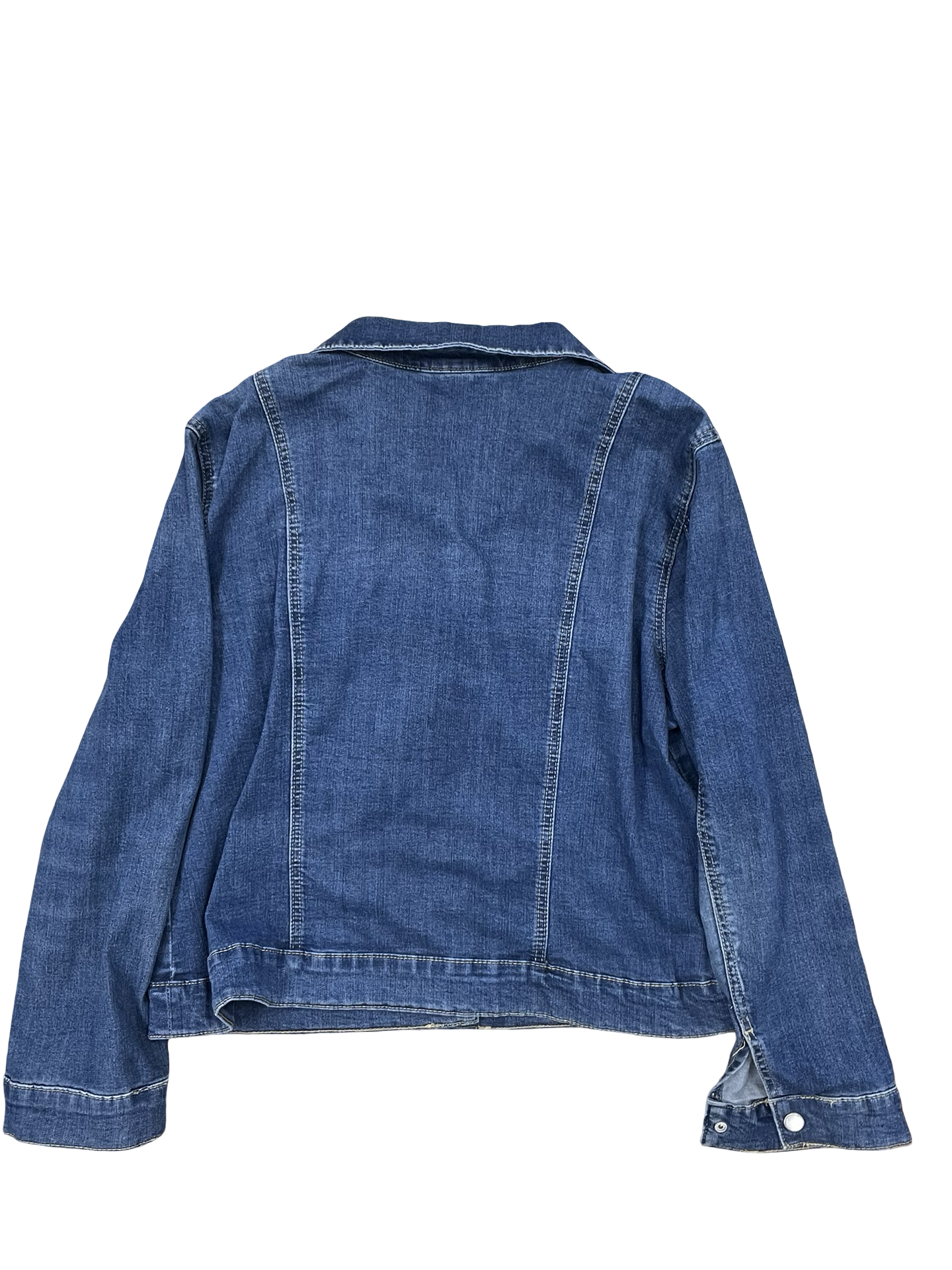 Jacket Denim By Westport In Blue Denim, Size:Xl