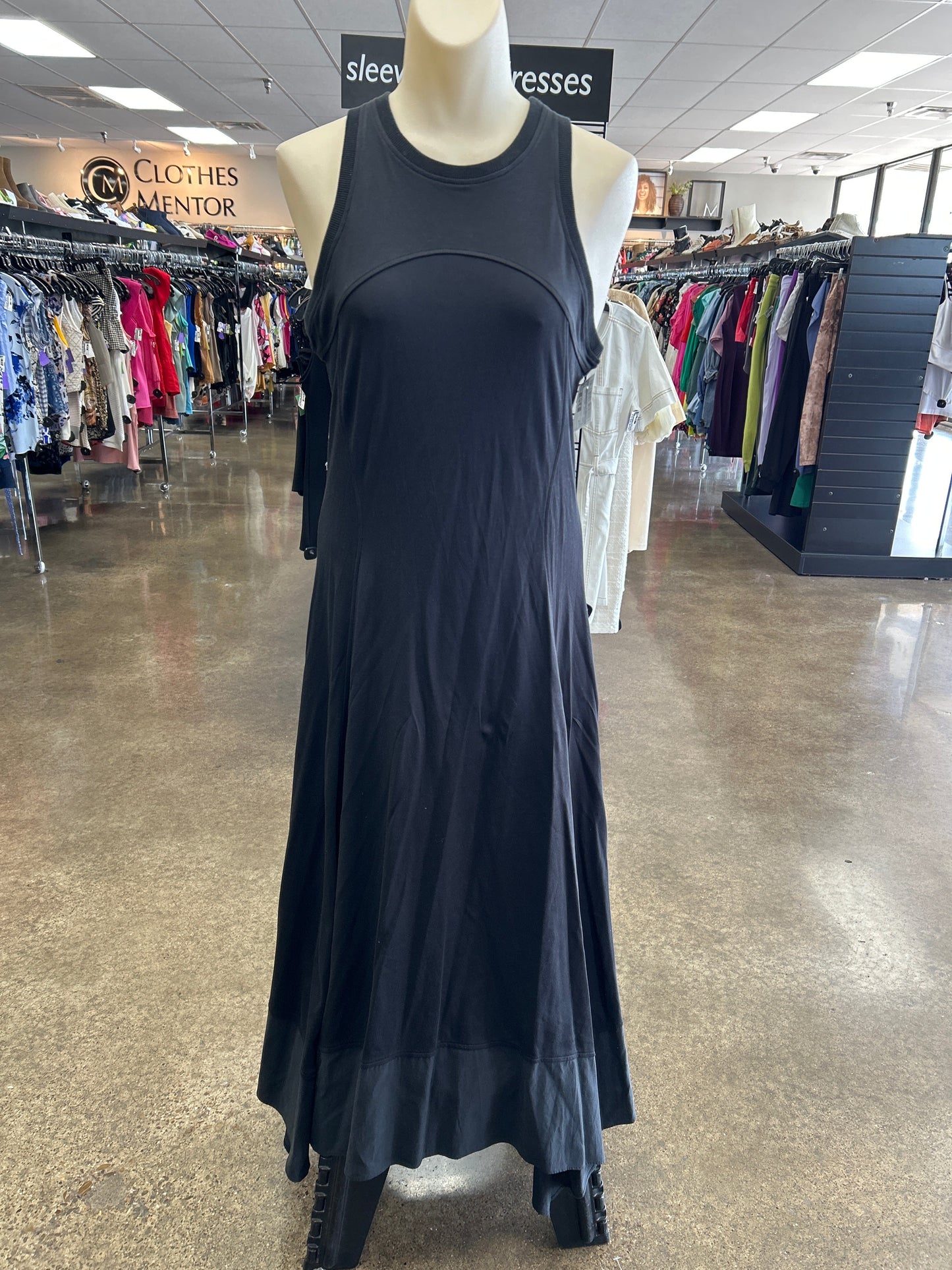 Dress Casual Maxi By Sweaty Betty In Black, Size:8